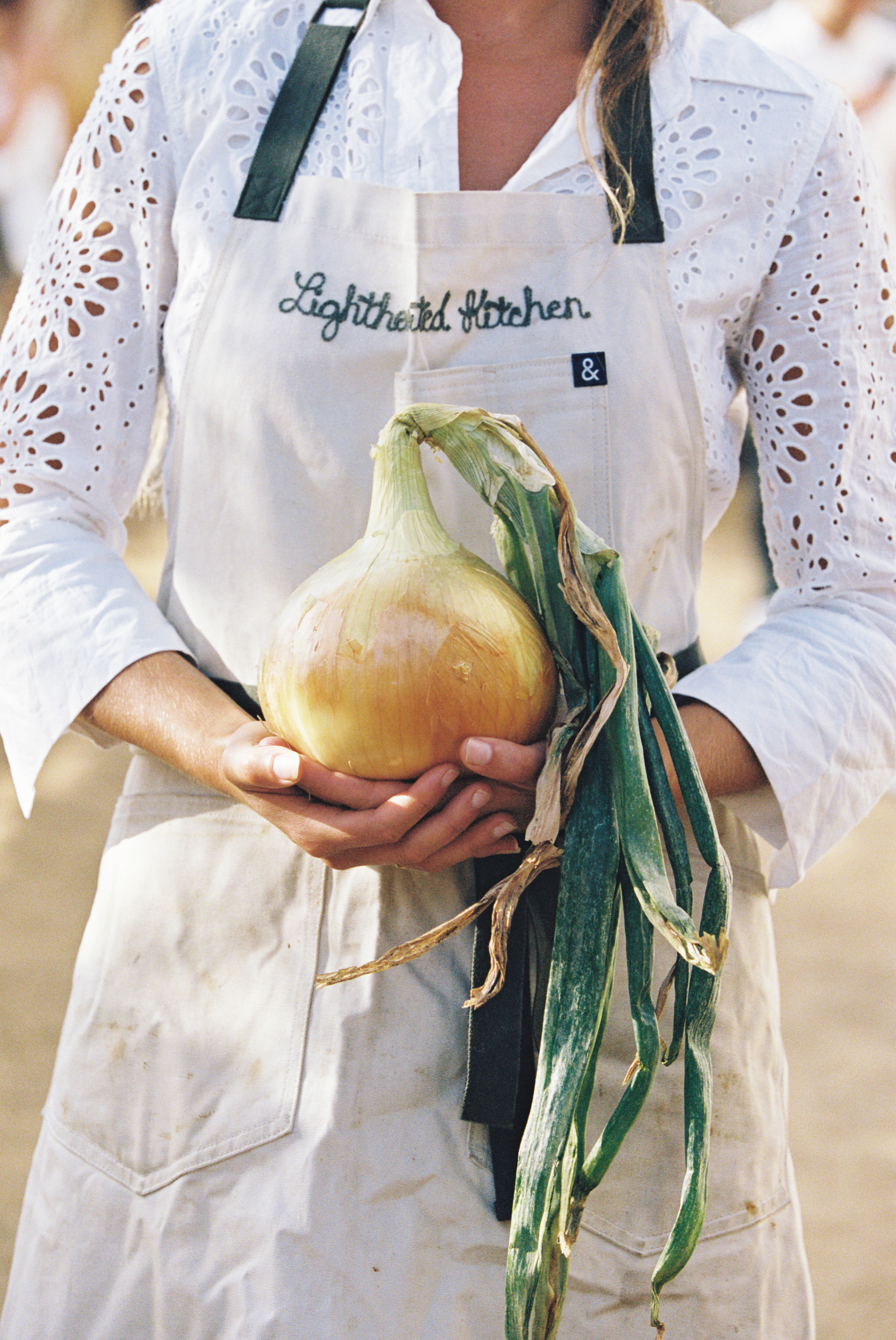 Onion and apron portrait